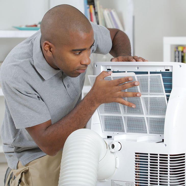 AIR CONDITIONER INSTALLED